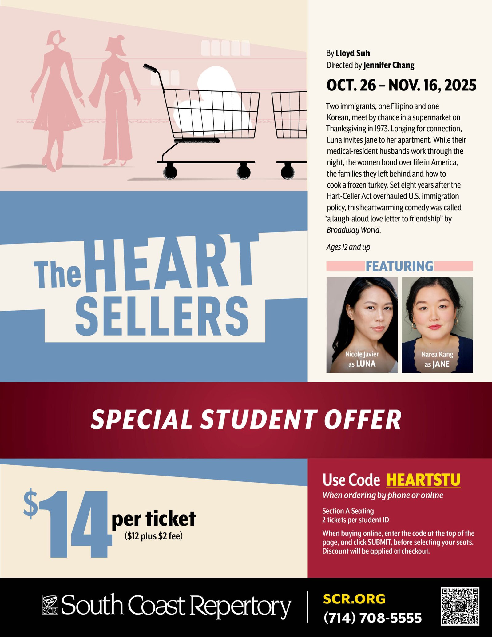 The Heart Sellers – A New Play by Lloyd Suh